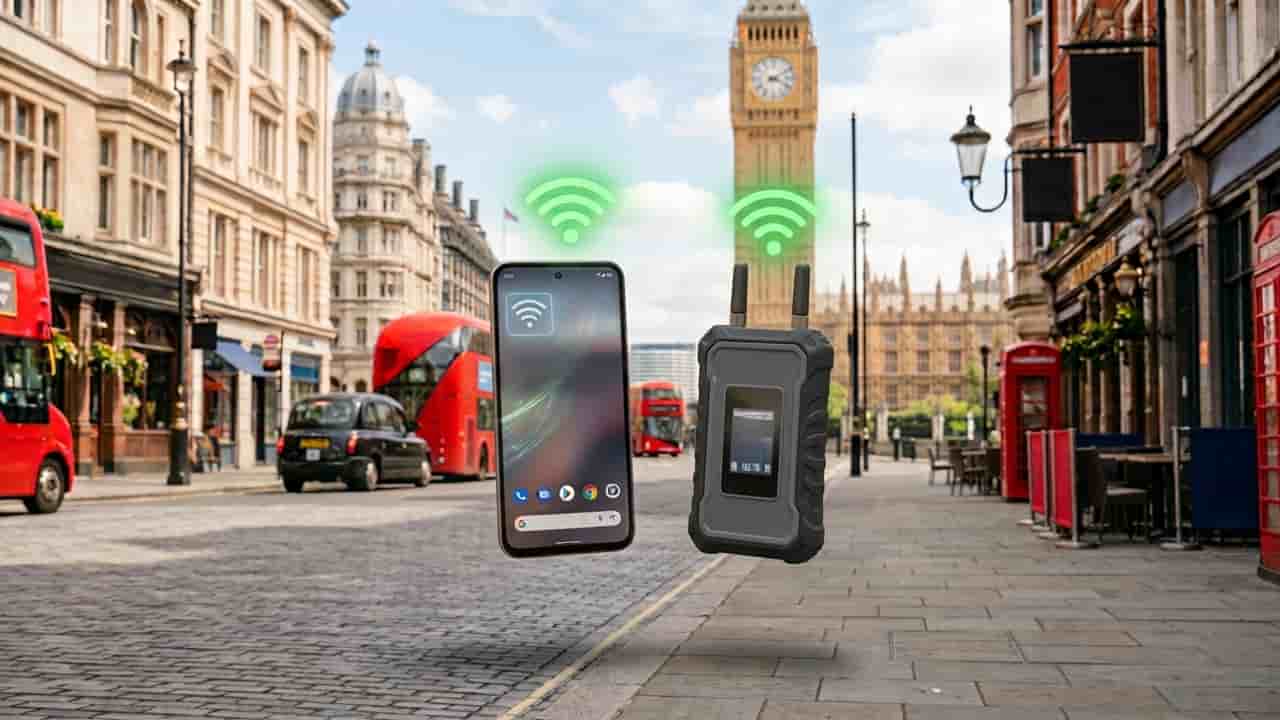 【イギリス旅行の通信手段】eSIMと海外Wi-Fiはどっちを選ぶ?
