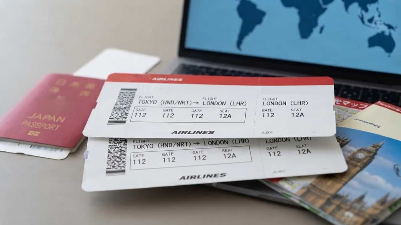 イギリス旅行の航空券はどうやって予約する?